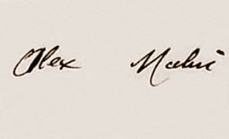 Signature d'Alexandre MALIN Signature d'Alexandre MALIN