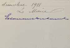 Signature d'Édouard TRABAUD-KIRKHAM Signature d'Édouard TRABAUD-KIRKHAM