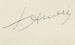 Signature de François ANDRÉ