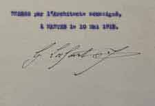 Signature de Georges LAFONT Signature de Georges LAFONT