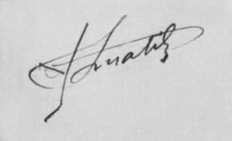 Signature de Henri MATILE