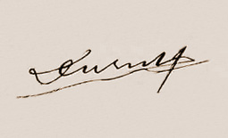 Signature de Jules Hippolyte DURUPT Signature de Jules Hippolyte DURUPT