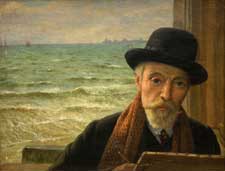 Marius VASSELON - Autoportrait à La Baule