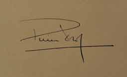 Signature de Pierre DROZ Signature de Pierre DROZ