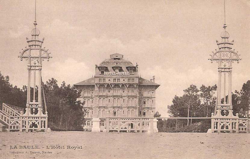 Vue plus large prise de la plage