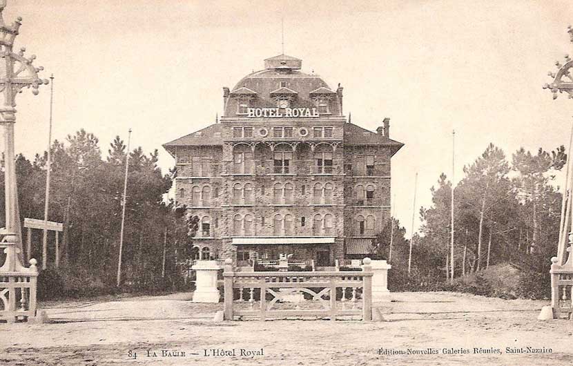 A nouveau une vue générale de la façade