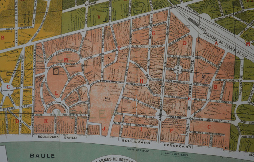 Plan année 1922 Plan année 1922